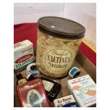 Collectible Vintage Tins Lot