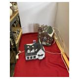 Collectible Christmas Village Houses