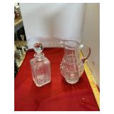Crystal Decanter & Pitcher