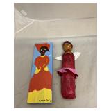 Two Piece MAMA Girl Mary Onley Folk Art