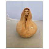 Signed Clay Native American Art Pottery Piece
