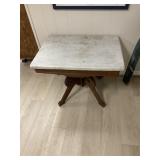Antique Eastlake Marble Top Table