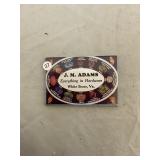 JM Adams White Stone VA Gemstones