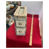 Shabby Chic Sewing Machine Storage Drawers