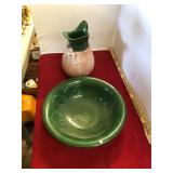 Bowl and Pitcher