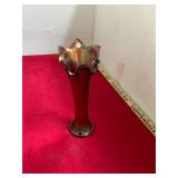 Carnival Glass Vase