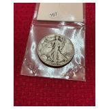 1943 Walking Liberty Silver Half Dollar