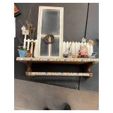 Folk Art Handmade Shelf