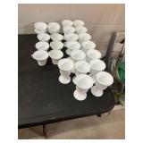 Milk Glass Set of 15