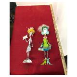 2 Silvestri Metal Art Ladies