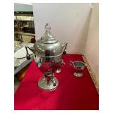 Art Deco Coffee Pot, Creamer, and Sugar