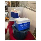 Coolers and Steamer Pot