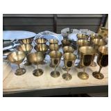 Silver Plate Goblets