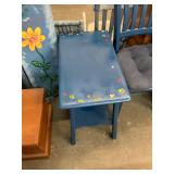 Blue Chair and Table