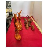 Vintage Collectible Chicken Rooster  Lot