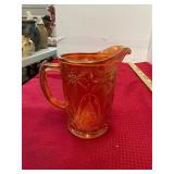 Carnival Glass Pitcher