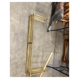 Antique Fireplace Brass Fender