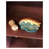 Vintage Alligator Ashtray and Naughty Peanut