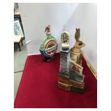 3 Vintage Decanter Bottles