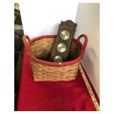Basket & Thermometer Wall Hanging