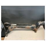 Antique Cast Iron Dog Boot Scraper