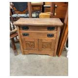Antique Oak Wash Stand
