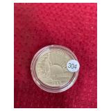 1986 Liberty Silver Half Dollar