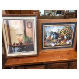 2 Print Wall Hangings