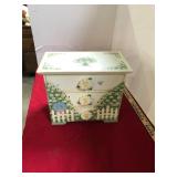 Mini Flower Decorative Storage Cabinet