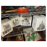 4 Piece Dep 56 Heritage Village Collectibles