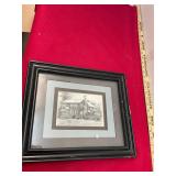 Framed Lancaster Tavern Wall Hanging