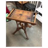 Antique Victorian Wooden Table Base
