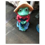 Outdoor Frog Concrete Fisherman