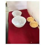 Fire King and Pottery Bowls