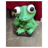 Vintage Outdoor Concrete Frog