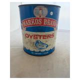 Markos Brand Rock Hall MD 297 Gallon Oyster Can