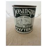 Ocean Spra Battery Park Va Gallon Oyster Can