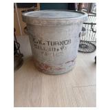 E K Turner Callao VA 102 Oyster Bucket