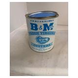 B M Bunting Gloucester VA Gallon Oyster Can