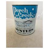 Perch Creek BG Smith Sharps VA Gallon Oyster Can