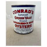 Conradï¿½s Greenvale Lancaster Va 318 Gal Oyster Can