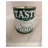 Tasty Brand Waterview Va Gallon Oyster Can