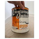 Chincoteague VA 312 Gallon Oyster Can