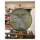 JW Hurley Rappahannock Oyster Porcelain Sign