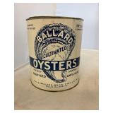 Ballard Va 171 Willis Wharf Gallon Oyster Can