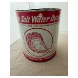 Lancaster Seafoods Morattico Va Gallon Oyster Can