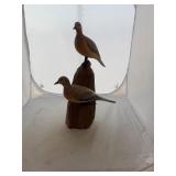 Roy Lemaux SR Carved Doves