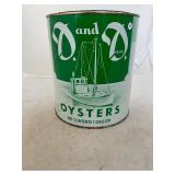 D and D VA 124 Montross Va Gallon Oyster Can