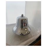 Nautical Military Polished Chrome over Brass Bell