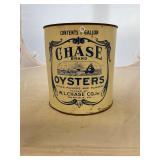 W L Chase Norfolk VA209 Gallon Oyster Can